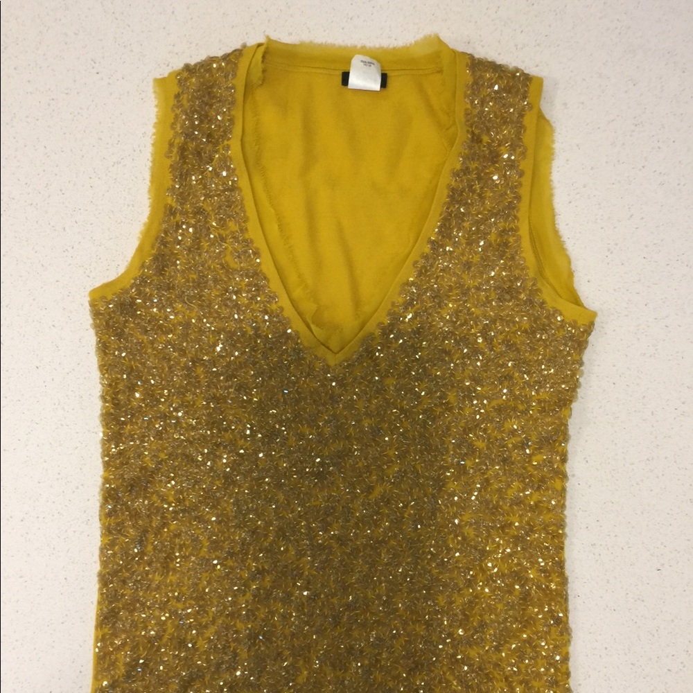 J. Crew Sequined Shirt